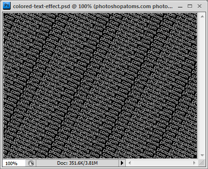 Colored Text Effect using Photos image 2