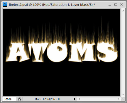 Creating Fire Text Effects image 9