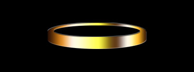 Creating a Gold Ring from Scratch Tutorial: Final Result
