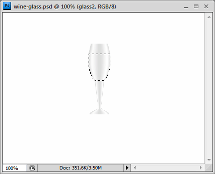 Realistic Wine Glass from Scratch image 10