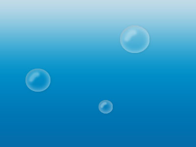 Creating Bubbles from Scratch Tutorial: Final Result