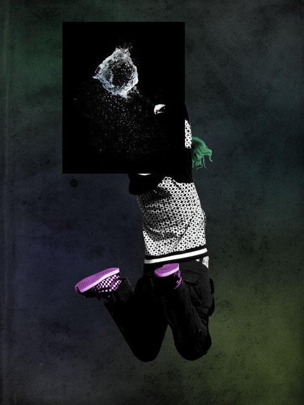 Create an Abstract Underwater Scene image 12
