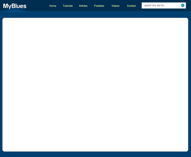 MyBlues WordPress Style Layout image 17