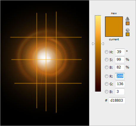 Create Powerball Effect for Movie Poster image 3