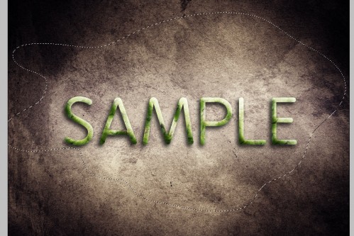 Design a Smooth and Fresh Text Effect with Leaves and Stone Texture in Photoshop image 18