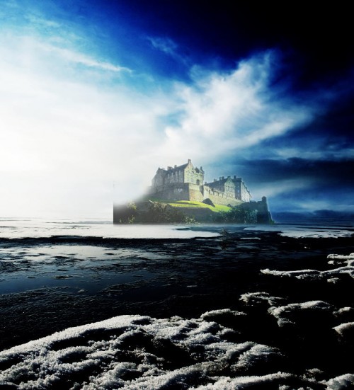 Awesome Fantasy Style Castle Scene Creation in Photoshop image 9