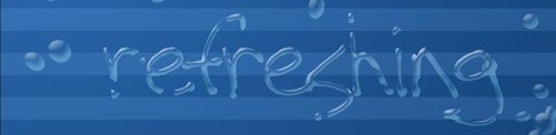 Creating a Water Effect on Text and Graphics in Adobe Photoshop image 8