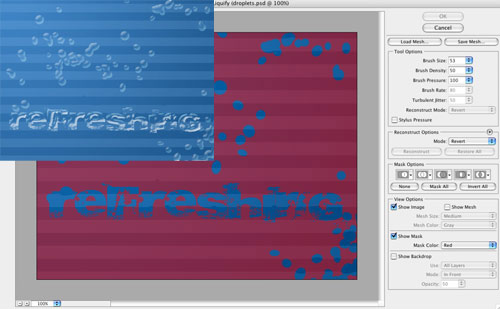 Creating a Water Effect on Text and Graphics in Adobe Photoshop image 10