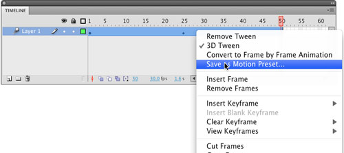 New Timeline Animation in Flash CS4 image 13