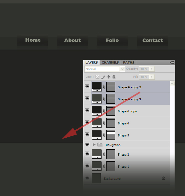 Dark Portfolio Layout image 12