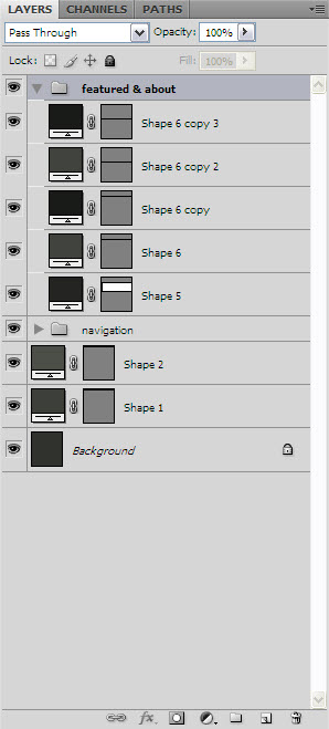Dark Portfolio Layout image 13