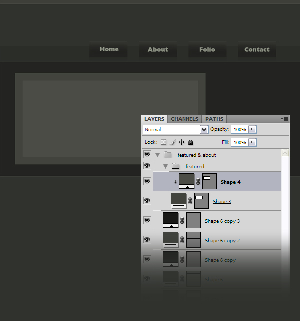 Dark Portfolio Layout image 15