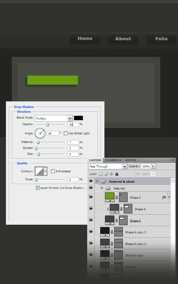 Dark Portfolio Layout image 16