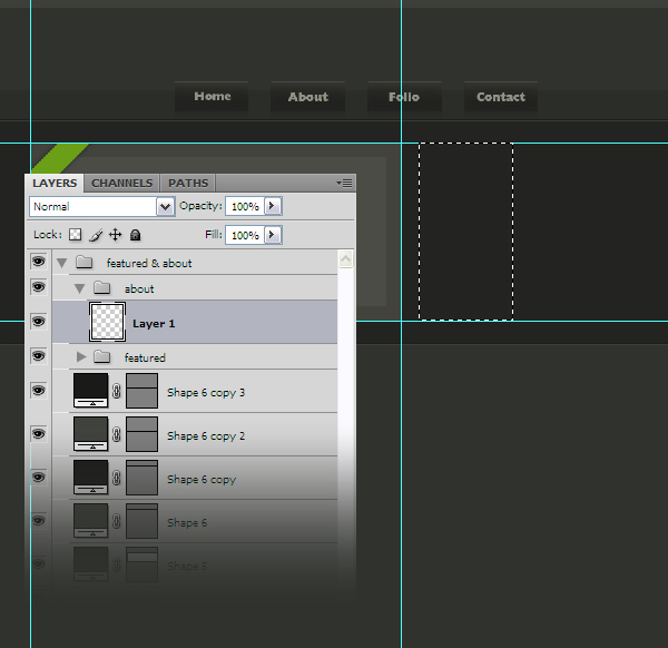 Dark Portfolio Layout image 19
