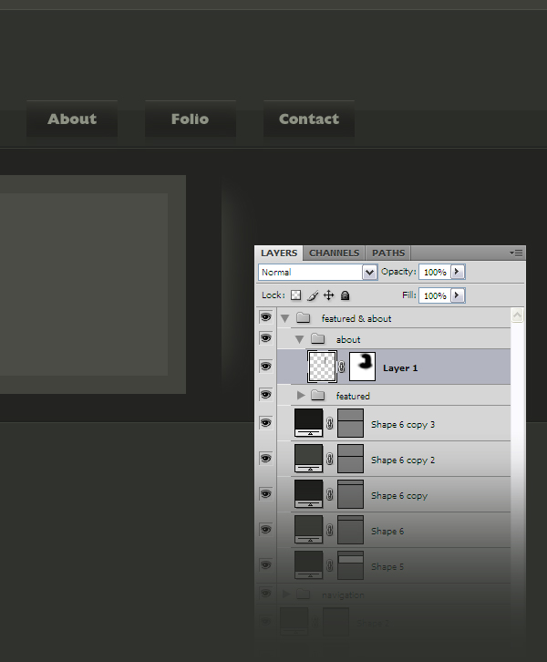 Dark Portfolio Layout image 21