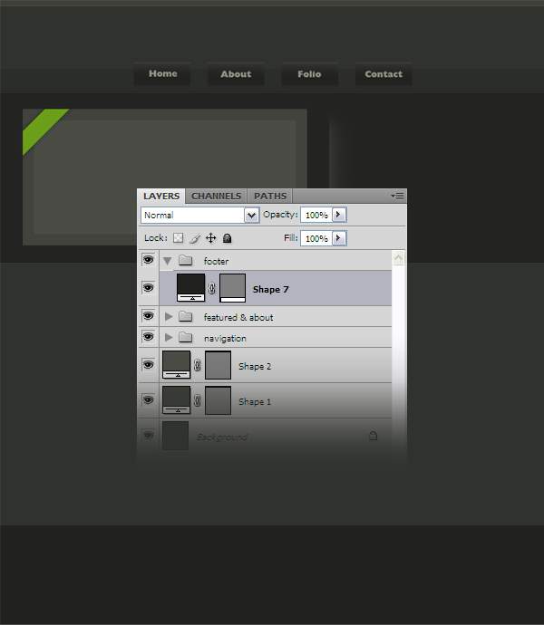 Dark Portfolio Layout image 22