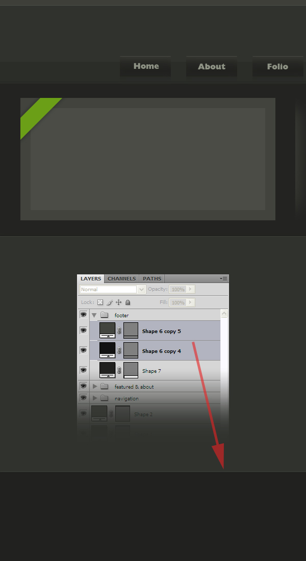 Dark Portfolio Layout image 23