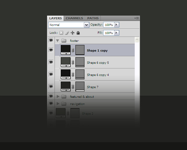 Dark Portfolio Layout image 24