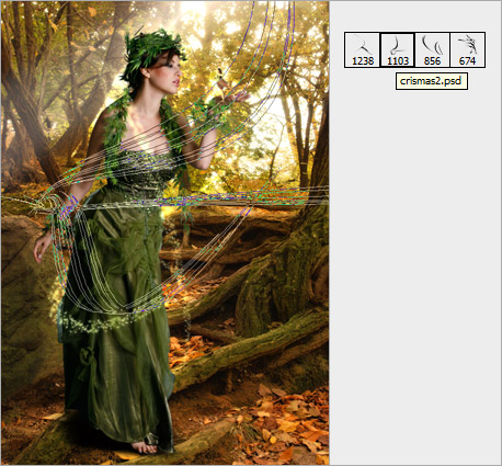 Making of a Forest Magical Scene image 10