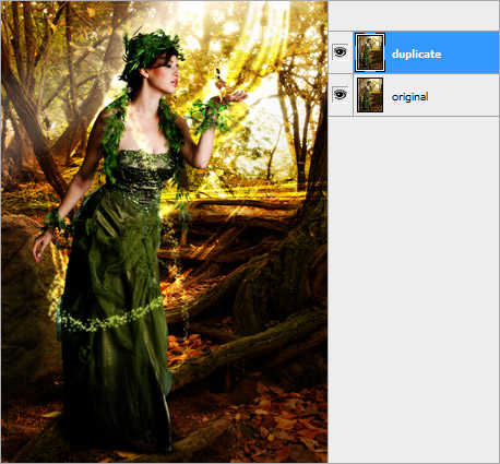 Making of a Forest Magical Scene image 11