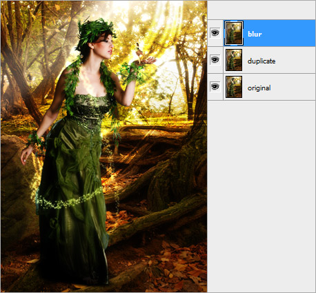 Making of a Forest Magical Scene image 12