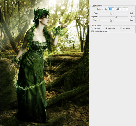 Making of a Forest Magical Scene image 14