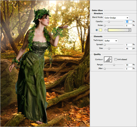 Making of a Forest Magical Scene image 4