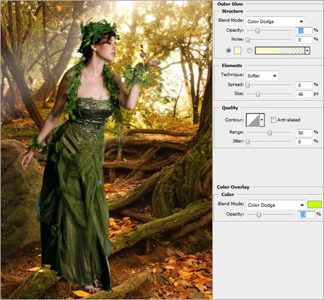 Making of a Forest Magical Scene image 5
