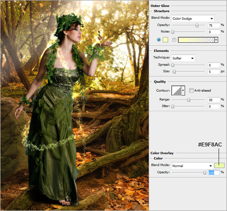 Making of a Forest Magical Scene image 9