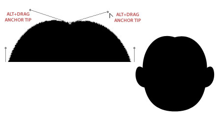 Create a Vector Mascot with Pen Tool image 6