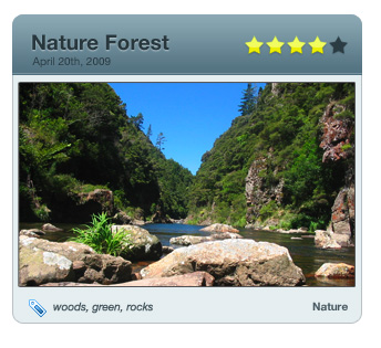 Clean Photo Gallery Website Layout image 32