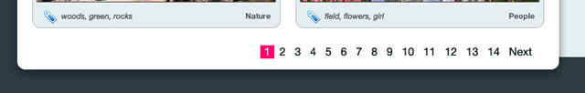 Clean Photo Gallery Website Layout image 33