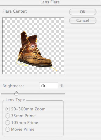 Create a Magical Golden Winged Boot image 23