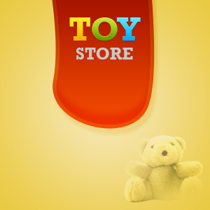 Toy Store Splash Page Tutorial using Photoshop image 19