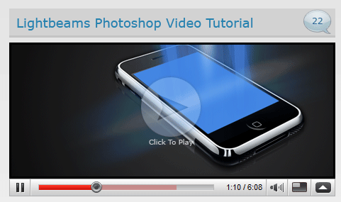 Simplistic Video Blog Layout image 25