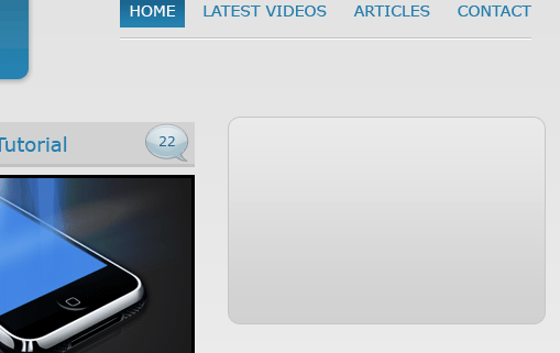 Simplistic Video Blog Layout image 27