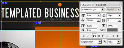 How to make a corporate style website design image 2
