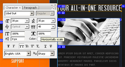 How to make a corporate style website design image 3