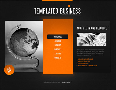 How to make a corporate style website design image 10