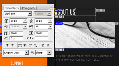 How to make a corporate style website design image 11