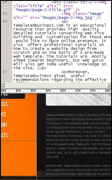 How to make a corporate style website design image 12