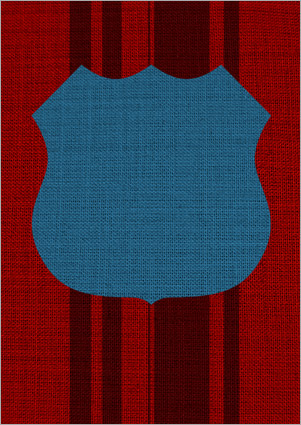 Sewing a Fabric Badge in Photoshop image 5