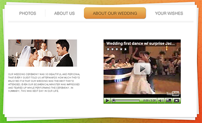 How to create an unforgettable wedding website image 6