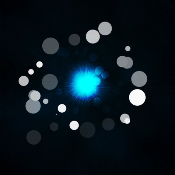 Create a Dark Abyss with an Emerging Blue Light image 11