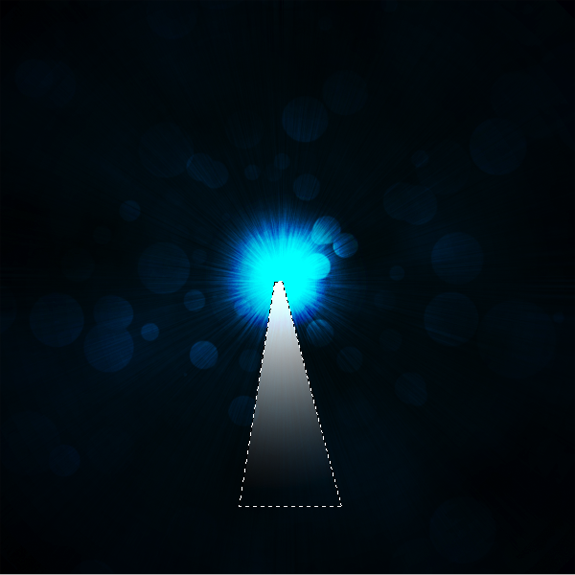 Create a Dark Abyss with an Emerging Blue Light image 13