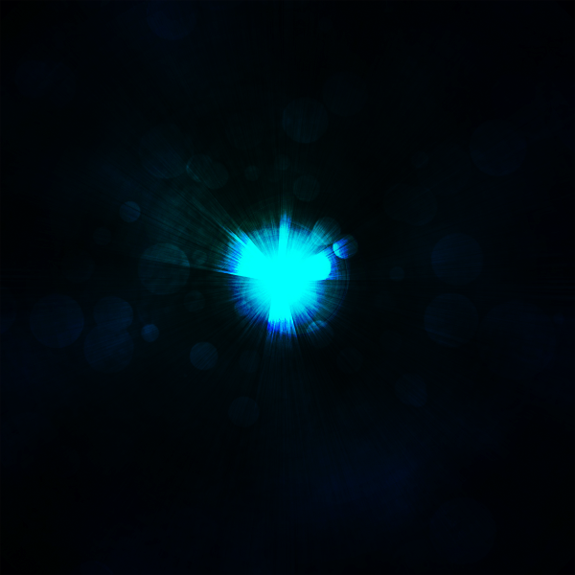 Create a Dark Abyss with an Emerging Blue Light Tutorial: Final Result