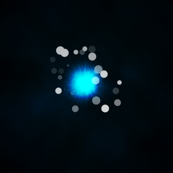 Create a Dark Abyss with an Emerging Blue Light image 9