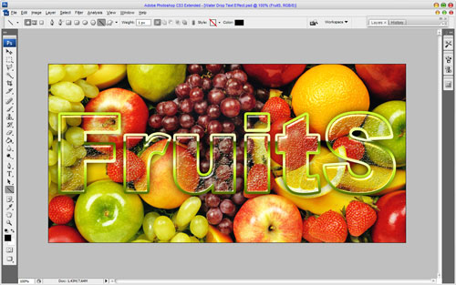 Water Drop Text Effect image 13