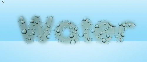 Design a Super Sleek Text Effect with Water Drop Texture image 16