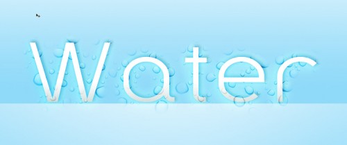 Design a Super Sleek Text Effect with Water Drop Texture image 17